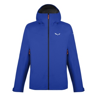 Salewa hiking jacket Puez Gore-Tex Paclite (2-layer, wind/waterproof) electric blue Men